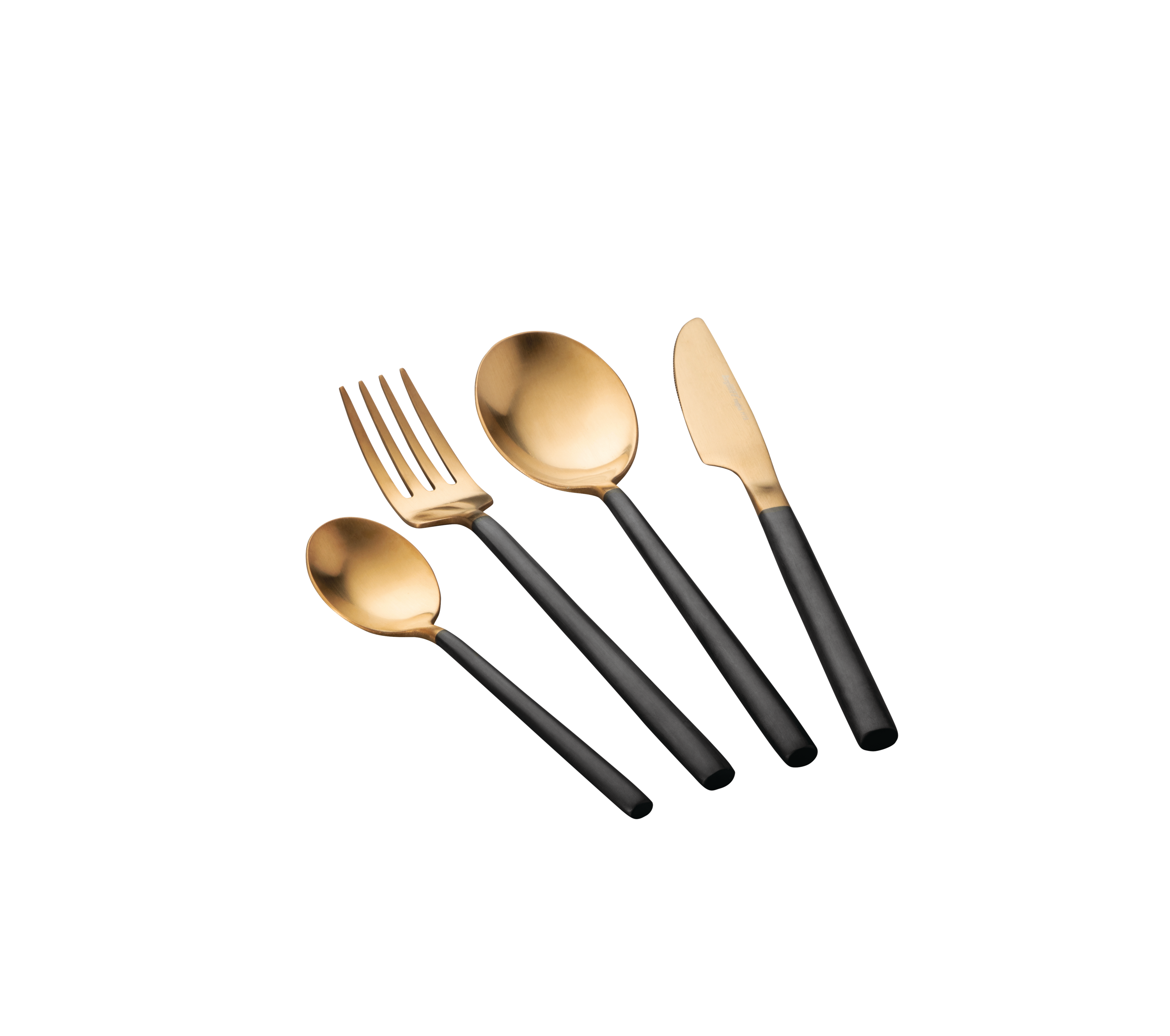 BergHoff GEM bestiksæt 4 dele sort og guldbelagt BergHoff GEM bestiksæt 4 dele sort og guldbelagt